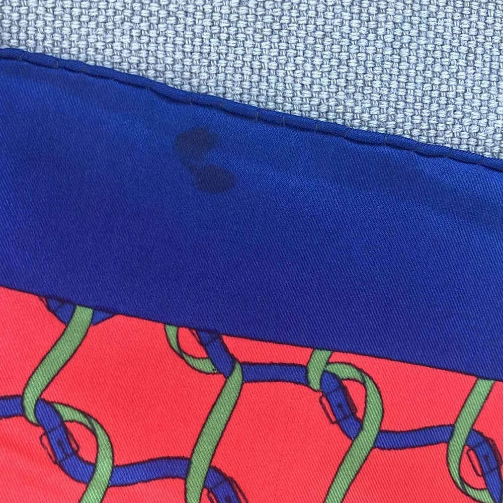 Roberta Di Camerino Silk Scarf vintage standard square geometric